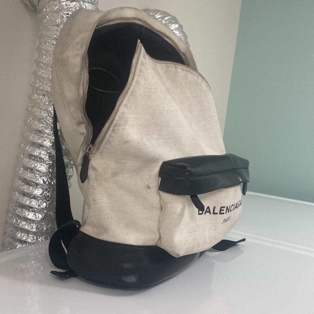 Balenciaga Canvas/leather backpack- send best offers***